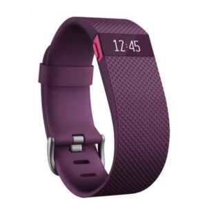 Fitbit charge hr braccialetto monitoraggio battito cardiaco e attivita` fisica taglia small italia viola