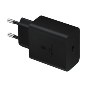 Samsung ep-t4510 caricabatterie da rete super fast charging 45w porta usb-c con cavo nero