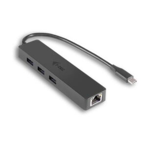 I-tec advance c31gl3slim hub di interfaccia usb 3.0 type-c 5000mbit/s nero