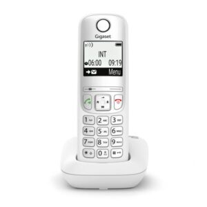 Gigaset as490 cordless display 2`` vivavoce rubrica nero