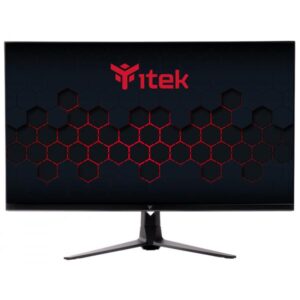 Itek monitor ggf - 27 pollici, piatto, risoluzione wqhd 2560x1440, pannello ips da 100hz, schermo 16:9, tempo di risposta 4ms od, collegamenti 2xhdmi e dp, altoparlanti, hdr, g- sync, freesync