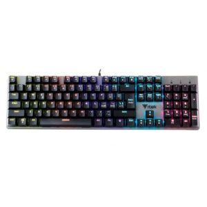 Itek x10 tastiera gaming meccanica switch blu 104 tasti rainbow led con 12 modalita`