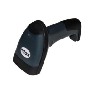 Nilox nx-lklet18 barcode reader laser con cavo usb 200 scan/sec blu black