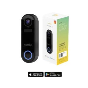 Hombli smart door bell campanello intelligente nero-bianco