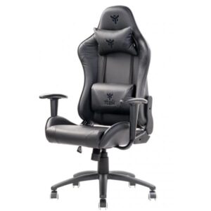 Itek playcom pm20 sedia per gaming universale seduta imbottita nero