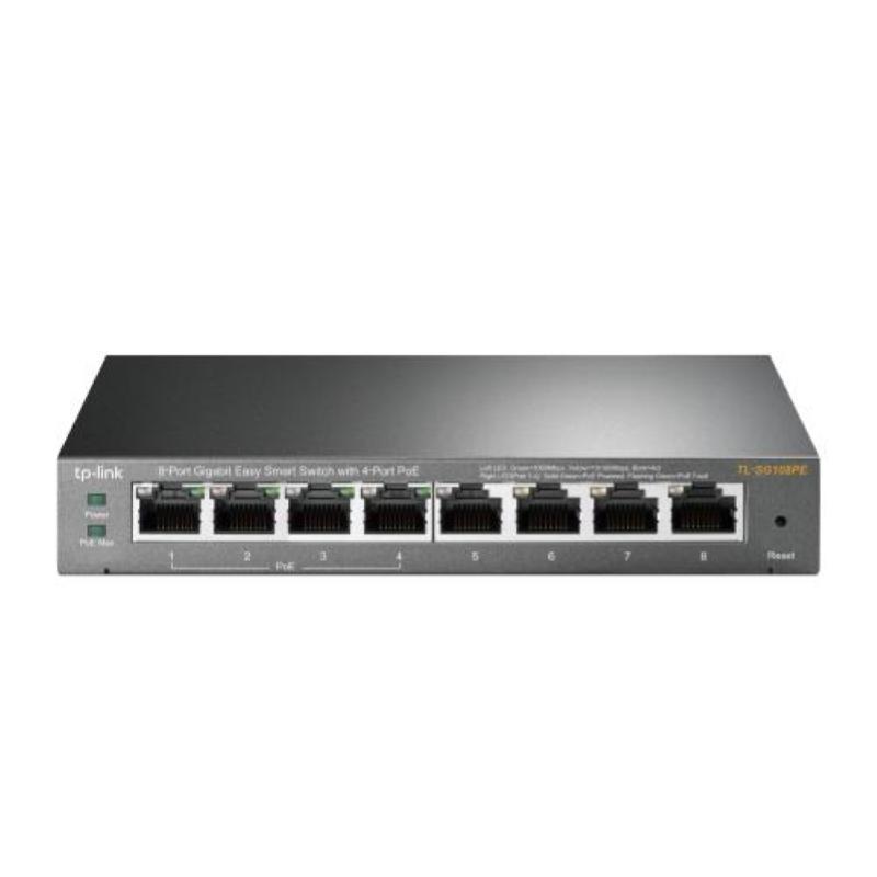 Tp-link tl-sg108pe switch 8xrj45