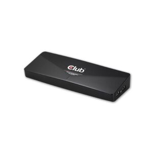 Club3d docking station, usb 3.0 4k30hz uhd, usb type a 3.0 singular 4k or dual display
