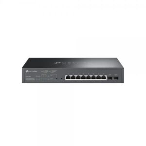 Tp-link tl-sg2210mp switch 10 porte 8 x 10/100/1000 (poe+) + 2 x sfp poe+ (150 w)