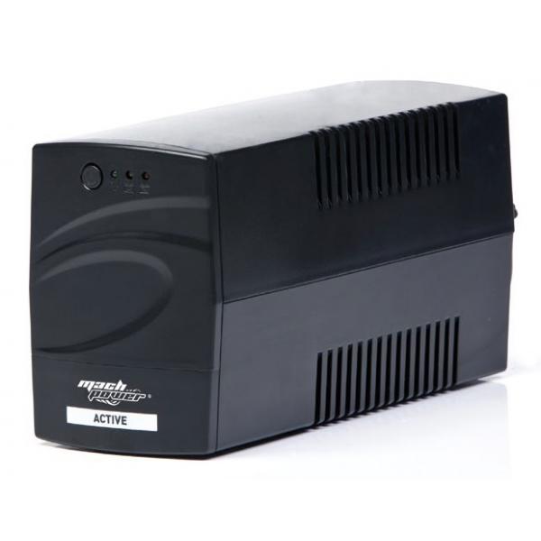 Mach power ups-lit60p ups gruppo di continuita` avr 290 w 600 va connettori 2 x schuko tipo f