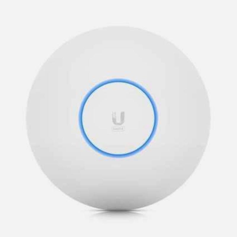 Ubiquiti u6-lr access point wireless unifi 6 long-range 3000 mbit/s 300 utenti supporto poe bianco