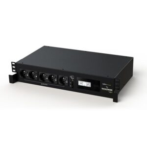 Tecnoware era plus 1200 ups rack mount 1200va/840w tecnologia lineinteractive con stabilizzatore pseudosinusoidale 5 prese ac