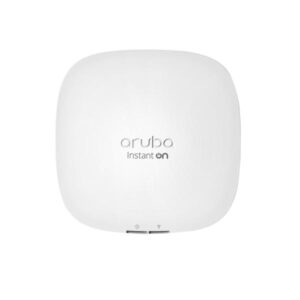 Hp enterprise aruba instant on ap22 wireless access point 802.11ax bluetooth wi-fi doppia banda alimentazione cc montaggio a parete-a soffitto