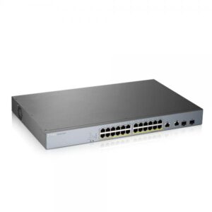 Zyxel gs1350-26hp-eu0101f switch di rete gestito l2 gigabit ethernet 10-100-1000 grigio supporto power over ethernet