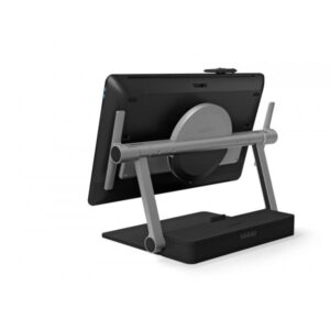 Wacom supporto ergonomico per tavoletta grafica cintiq pro 24 in alluminio grigio silver
