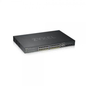 Zyxel gs1920-24hpv2 switch 24 porte gestito gigabit ethernet (10/100/1000) nero supporto power over ethernet (poe)