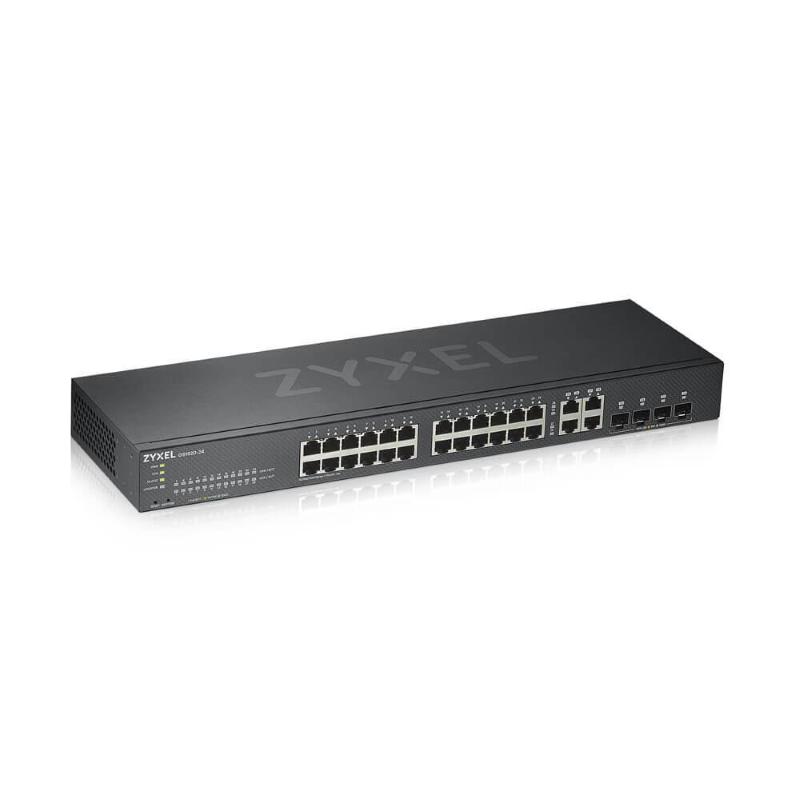 Zyxel gs1920-24v2 switch gestito gigabit ethernet (10/100/1000) nero