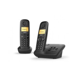 Gigaset a270 cordless dect con segreteria + aggiuntivo colore nero