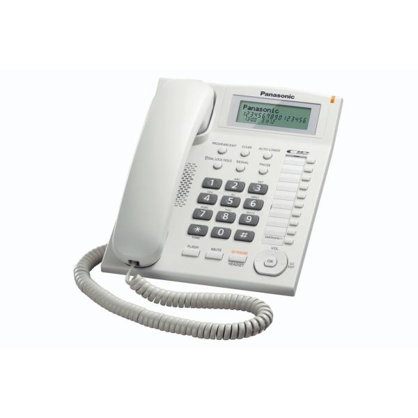 Panasonic ts880exw telefono bca bianco