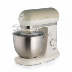Ariete 1588 vintage impastatrice planetaria capacita` 5,5 litri potenza 2400w 7 velocita` beige-bianco