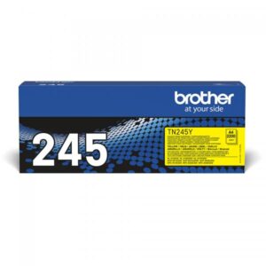 Brother tn245y toner giallo per hl3140cw-3150cdw-3170cdw 2.200pg