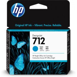 Hp 712 cartuccia originale ciano