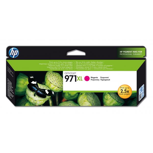 Hp 971xl cartuccia magenta per stampanti hp ink-jet 6.600 pag