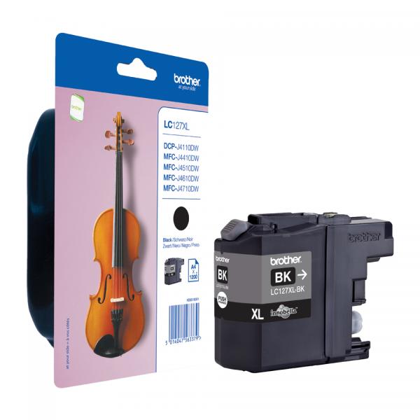 Brother lc-127xlbk cartuccia nero per mfc-j4410dw/4510dw