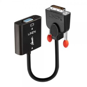 Lindy adattatore dvi-d a vga per collegare dispositivi dvi ad un monitor o videoproiettore vga