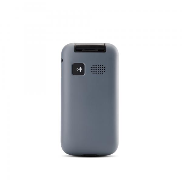 Panasonic kx-tu400 cellulare senior a conchiglia facilitato con sos 2.4`` a colori grigio
