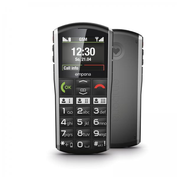 Emporia simplicity telefono cellulare display 2`` a colori tasti grandi tasto sos