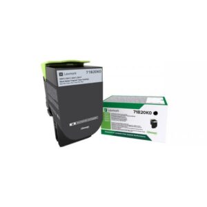 Lexmark 71b20k0 toner laser nero