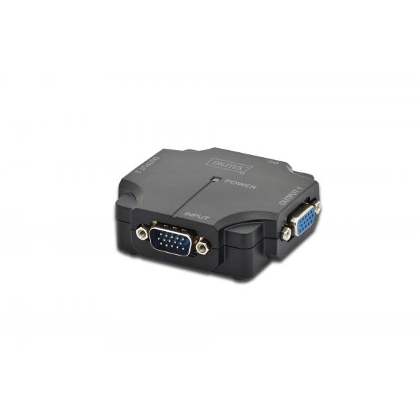 Oem mini splitter vga 350mhz 1 ingresso 2 uscite