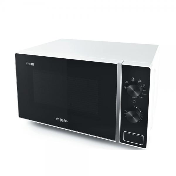 Whirlpool mwp 103 w forno a microonde con grill 20 l 700w 5 livelli di potenza piatto girevole 25 cm bianco nero