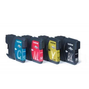 Brother multipack lc-1100valbp cartucce ink nero + ciano + magenta + giallo