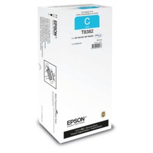 Epson t8382 167.4 ml cyan ricarica inchiostro per workforce pro wf-r5190, wf-r5190dtw, wf-r5690, wf-r5690dtwf, wf-r5690dtwfl
