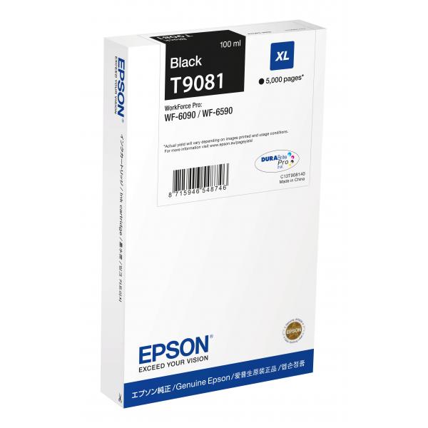 Epson t9081 xl cartuccia nero per wf-6090dw-6590dwf 100ml