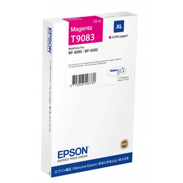 Epson t9083 xl cartuccia magenta per wf-6090dw-6590dwf 39ml