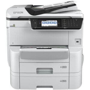 Epson workforce pro wf-c8690dtwf stampante multifunzione ink-jet a colori a3 24ppm 4.800x1.200dpi adf fronte/retro fax lan wi-fi nfc usb-b 3.0