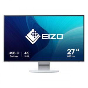 Eizo flexscan ev2785-wt 27 led ips 4k ultra hd 3840 x 2160 16:9 350 cd/mq 14 ms 1300:1 hub usb-c 2 x hdmi 1 x displayport bianco