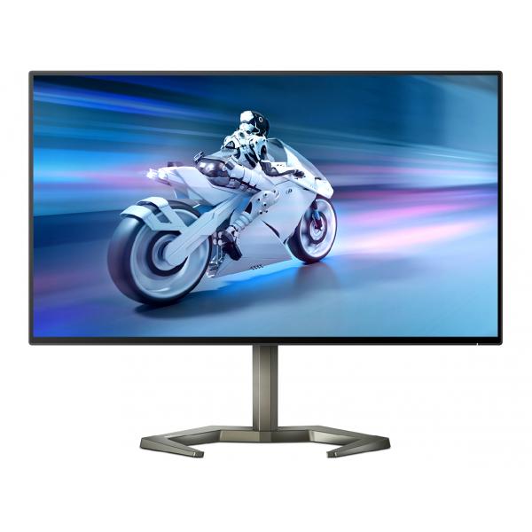 Philips momentum 27m1f5800/00 gaming 27 led nano ips 4k ultra hd 16:9 144hz 1ms contrasto 1.000:1 hub usb hdmi displayport nero