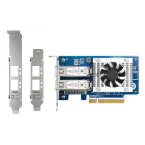 Qnap qxg-25g2sf-cx6 scheda di rete e adattatore interno fibra 25000 mbit-s