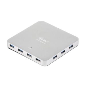 I-tec u3hubmetal10 hub di interfaccia 10 usb 3.0 type-a 5000 mbit/s argento