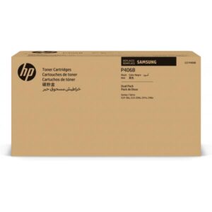 Samsung clt-p406b pack toner nero per clp-360 / clp-365 / clx-3300 / clx-3305 / sl-c410w / sl-c460fw conf.2 pz