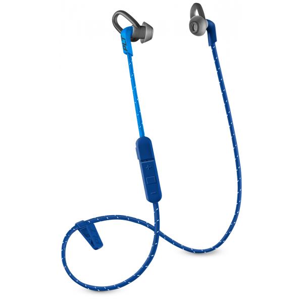 Plantronics back beat fit 300 auricolari con microfono bluetooth dark blue