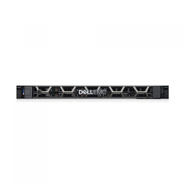 Dell poweredge r450 server rack 1u xeon silver 4310 2.1ghz ram 16gb-ssd 480gb-black (xdk46)