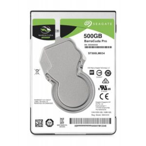 Seagate barracuda pro st500lm034 hdd interno 500gb interfaccia sata iii formato 2.5 7.200rpm