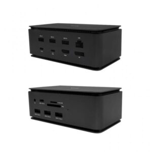 I-tec metal usb4 docking station dual 4k hdmi dp power delivery 80w