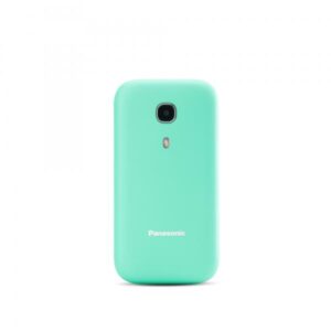 Panasonic kx-tu400exc 2.4 easy phone clamshell fotocamera bluetooth resistente agli urti italia tiffany green