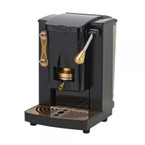 Faber new slot mini plast macchina da caffe cialde 44mm ottone ed.nero