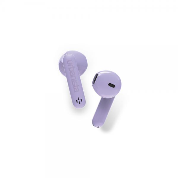 Urbanista austin auricolari wireless bluetooth controlli touch usb-c custodia di ricarica lavanda viola